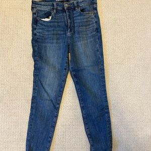 Super high rise jeggings size 8